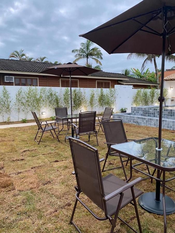 Flat Pitaya - Cond. Morada Da Praia Bertioga Ngoại thất bức ảnh